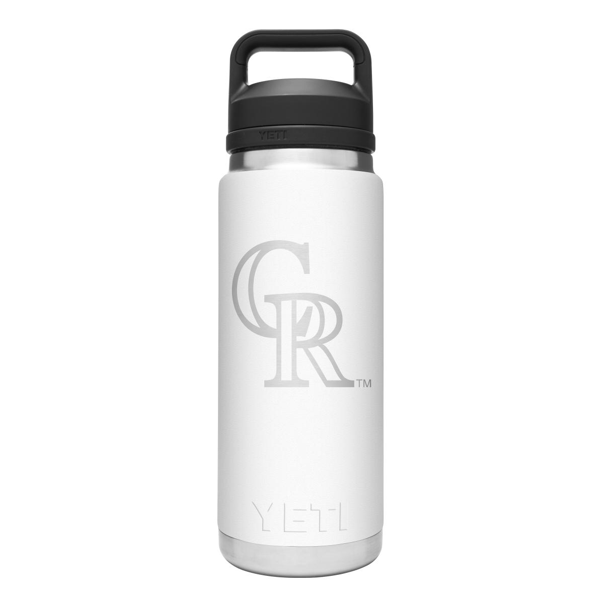 Colorado Rockies Rambler 26 Oz Bottle with Chug Cap from YETI - $50.00